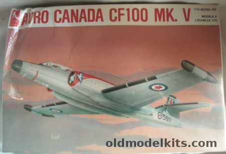 Hobby Craft 1/72 Avro CF-100 Mk.V Canuck All-Weather Fighter, HC1394 plastic model kit